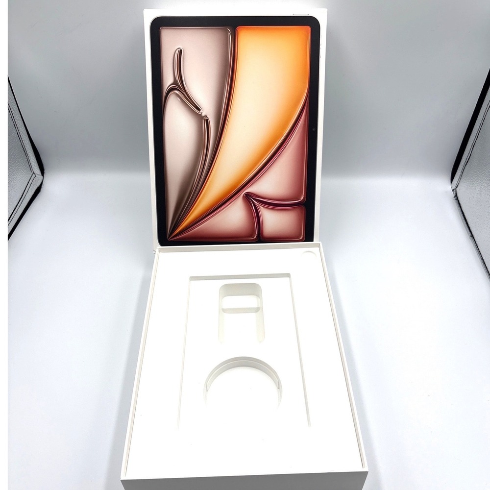 Apple iPad Air 11-inch M3 EMPTY BOX  Only 128GB Starlight Tech Aesthetic A3267